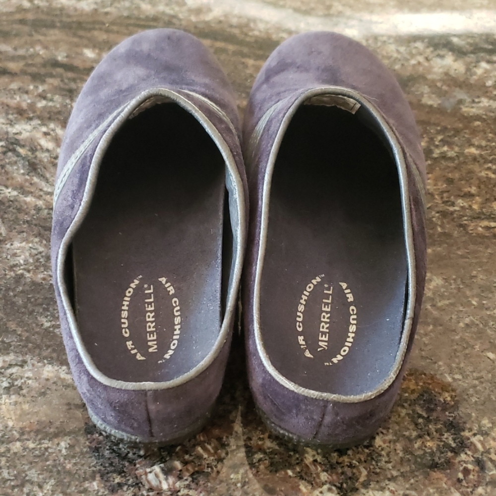 Merrell blue suede clogs - Picture 2 of 7